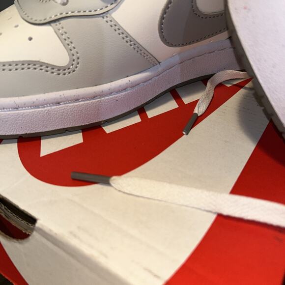 Nike Court Borough Low Recraft 7Y Sail/College Grey Photo Dust New W/Box - Picture 7 of 15